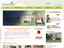 Tablet Screenshot of ingles4u.net